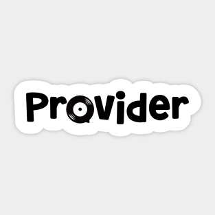 Provider Sticker